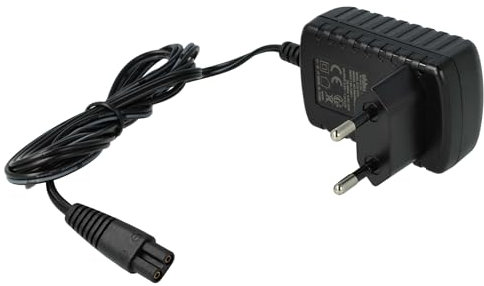 vhbw Netzteil kompatibel mit Grundig MS 6240 Rasierer, Bartschneider, Haarschneidemaschine - 140 cm