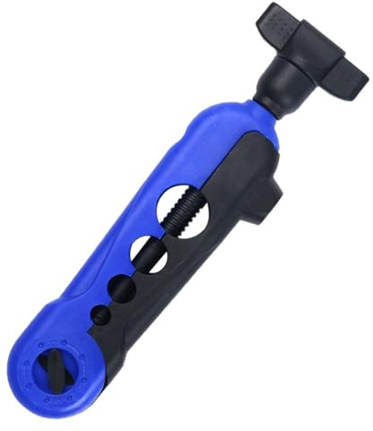 BDKMMS Fishing Line Spooler, Adjustable Line Winder Spooler with 4 Holes Portable Fishing Tackle Tool for 4 Sizes Rod