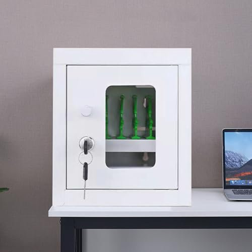 Cellphones Storage Cabinet and Storage Box,Rechargeable Mobile Phone Storage Locker Mobile Phone Charging Cabinet with Wheels and Lock for School Church Airport,6slots