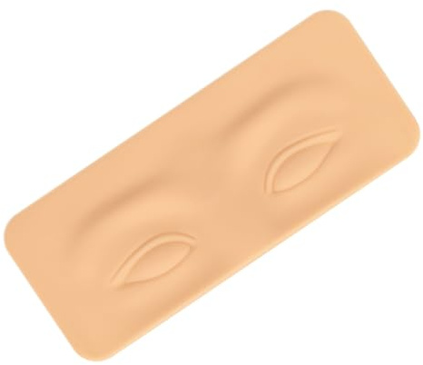Gatuida Silikon Übungshaut für Tattoo Augenbrauen Microblading Stift Kompatibel mit Make Up Maschinen und Bausätze für Anfänger und Make Up Künstler in Beige