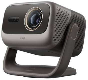 JMGO N3 Ultimate 4K Triple Laser-projektor, 5800 ISO-lumen, Google TV med Netflix, Lens Shift, optisk zoom, motoriserad AI-gimbal, Dolby Vision, 300″, kontrast 20000:1, gaming 1ms, VRR, ALLM