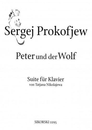 Peter und der Wolf: Suite für Klavier. piano.