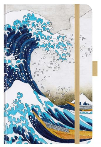 Buchkalender Times Small12 Trend Welle 2026: Terminplaner mit hochwertiger Covergestaltung. 9 x 14 cm