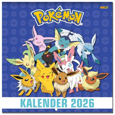 Pokémon: Kalender 2026: Kalender