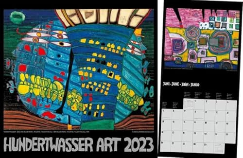 Hundertwasser Broschürenkalender Art 2023