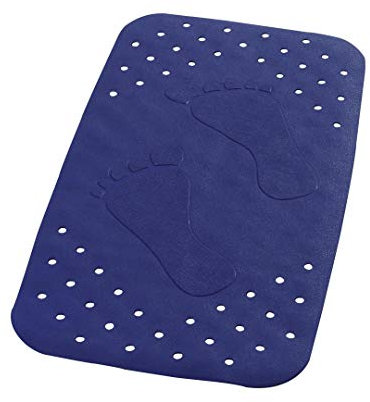 RIDDER Wanneneinlage Plattfuß dunkelblau 38x72 cm