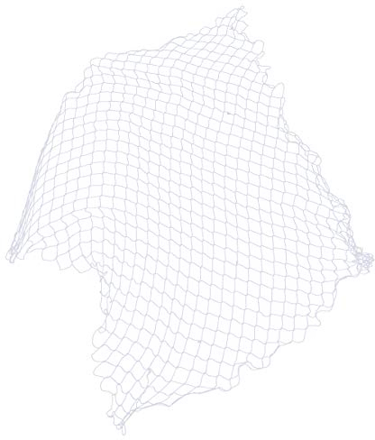 ULTNICE Fischernetz Weiß 100X200Cm Aus Baumwolle FüR Nautische Deko, Strand-Party, Wandgestaltung Und Muschelsammlungen