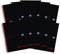 Oxford 400096659 - Black n' Red, Taccuino ad Anelli con Copertina Rigida, Confezione da 10 pezzi, A5, Nero