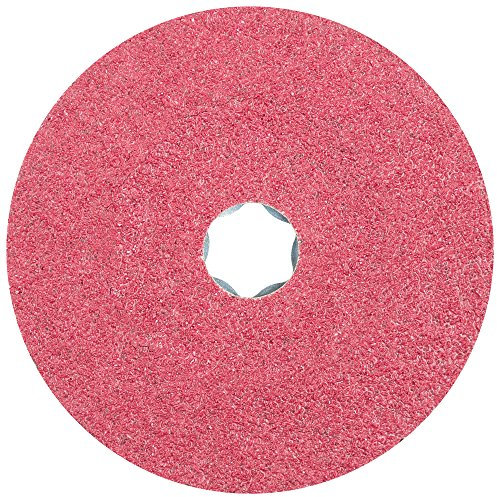 PFERD 40698 Combiclick Fiberscheibe, Keramikoxid CO, Ø 10,2 cm, 13300 U/min, Körnung 36 (25 Stück)