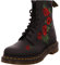 Dr. Martens Femme bovver Boots, Noir Black Black, 42 EU