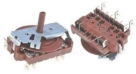 RECAMBIOS DREYMA Selector Horno 8 Posiciones Compatible con Teka Balay Bosch Control Resistencia Grill Ventilador Interruptor Multifuncion Eje 23mm Sin Termostato Instalacion Faston