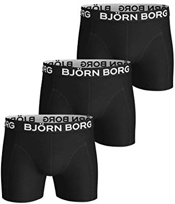 Björn Borg 9999-1076-90011 Shorts Solids 3p Men's Schwarz M
