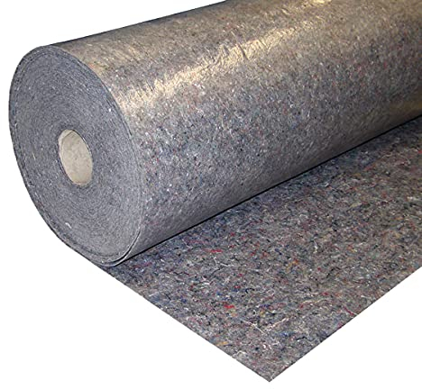 Karl Dahm Abdeckvlies Rolle 1x 50 m I Premium Malervlies mit sehr guter Saugleistung I Fusselfreies Renoviervlies mit PE-beschichteter Unterseite (Anti-Rutsch Beschichtung) I Baumwollvlies – 11682