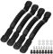 LIXADA Kayak Carry Handles 4pcs Black Kayak Accessories Kayak Handles