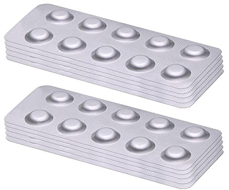 100 pieces test kit for pH value and free chlorine, pH tester for chlorine and pH value, pH meter pool tester kit for pH value water quality test tablets