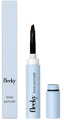 fleeky Brow Pomade - Cremige Augenbrauen Pomade für perfektes Ausfüllen und Definieren mit mattem Finish in drei versch. Farben Konturen nachzeichnen für natürlich aussehende Eyebrows (dark brown)