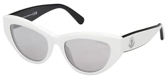 Sonnenbrillen Moncler ML0258 21C WHITE 53/18/ WOMAN
