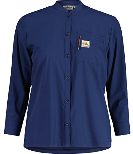 Maloja Damen LindaM. Mountain Bluse, midnight, XL