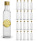 20 Mini Bouteilles en Verre 100ml avec Bouchon a Vis Doré | Petites Bouteilles pour Huile d'Olive, Vinaigre, Alcool, Sauces, Potion Magique | Huilier en Verre, Flacon pour Échantillons
