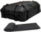 1stk Dachtasche Dach Zubehör Dachgepäckträger Gepäcktasche Auf Dem Dach Eines Fahrzeugs Gepäcktasche Auf Dem Dach des Autos Auto Dach Ladung Halter 600d Oxford-Stoff Black ULTECHNOVO