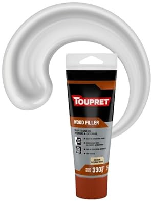 Toupret Holzspachtel, fertig gemischt, Cremefarben, 330 g Tube