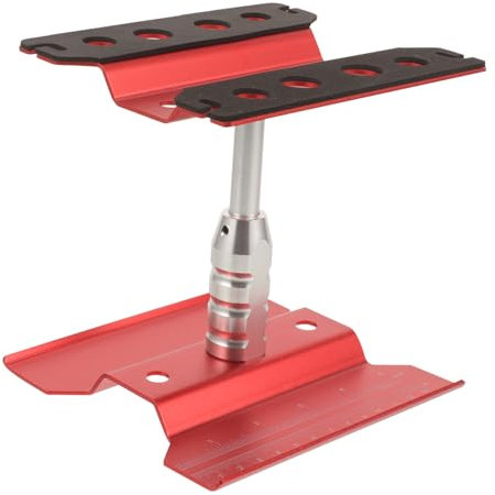 KONTONTY Rc Car Work Stand Metall Maßstab Reparaturstation Stabile Werkbank Für Modellauto Zubehör Und Display Präsentation Kompakt Und Tragbar Für Tuning Und Wartung