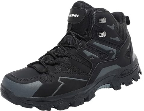 Boots Herren Damen - Orthopädischer Winterstiefel rutschfest Baumwollstiefel Mid Super Bequeme Warme Stiefeletten Gartenschuhe Klassische Stiefel für Autumn und Winter