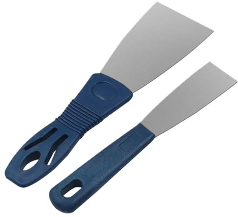Spachtel-Reinigungswerkzeug, 1 Zoll Und 2 Zoll, Spachtel Aus Metall For Abkratzen Von Gips, Entfernen Von Tapeten, Auftragen Von Gipszement
