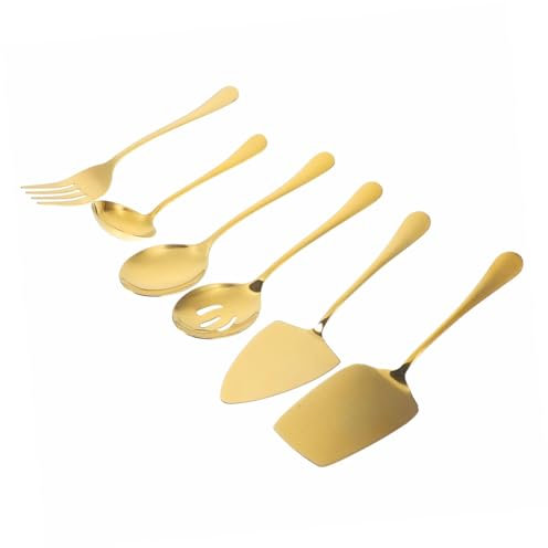 ULTECHNOVO Cuchillos Para Pastel y Utensilios Para Servir Fiestas Espátula Para Tarta De Boda Tenedor De Postre De Acero Inoxidable Para Banquetes y Eventos
