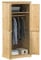 ChicAbode Kleiderschrank Corona 76x50x170 cm Garderobenschrank Schlafzimmerschrank Dielenschrank Garderobenschrank Schlafzimmerschrank Dielenschrank Massivholz Kiefer