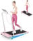 Tapis de Course 4 en 1 Pliable avec Pente 7% – Walking Pad Électrique 8 km/h, Moteur 2.5 HP, Surface Large 40 cm, Télécommande, Écran LED, Cadre Renforcé, 130 kg Max – pour Maison & Bureau