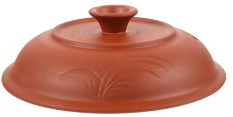 Cabilock Couvercle Céramique Pour Cocotte Électrique Accessoire De Casserole Avec Trou De Vent Compatible Avec Marmites à Pratique Et Facile à Nettoyer