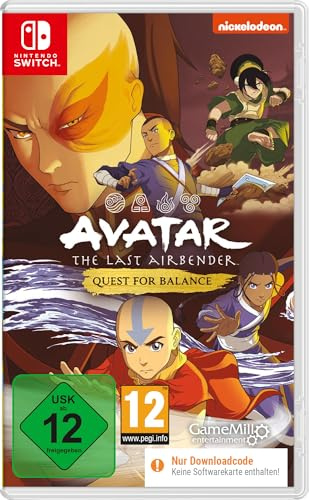 Avatar The Last Airbender Quest for Balance (Code in a Box) - [Nintendo Switch]