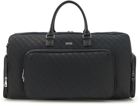 GUESS Reisetasche Boston Weekender Dark Black schwarz