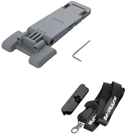 LIOZDMD For Folding Disassembly-free Bracket for DJI for Mavic Air 2S /Mini 2/Mini 3 Pro Tablet Holder Control Phone for Ipad Drone parts(Bracket and Lanyard)