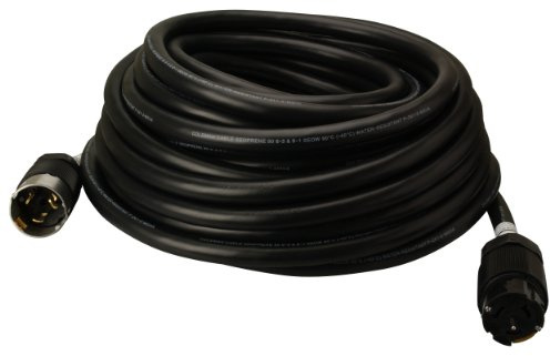 Southwire Power Distribution Extension Cord - Splits 50-Amp Service into Dual Feeds - Flexible Jacket - Oil & Moisture Resistant - WC596 Grade - 6/3 & 8/1 STOW - 50 Foot