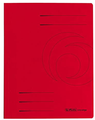Herlitz 11094695 Schnellhefter Quality, DIN A4, PP-Folie Gelb