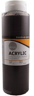 Daler rowney - Simply Acrylic - Peinture acrylique - Marron - 750ml