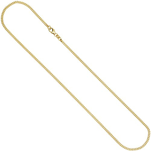 2,6mm Panzerkette Goldkette Kette 333 Gold Gelbgold Unisex 60cm