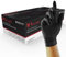 Unigloves GT002 5-XL Select puderfreie schwarze Latexhandschuhe, X-Large, Schwarz (100 Stück)