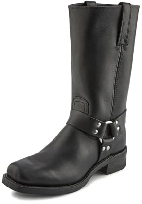 Frye Harness 12 R, Stivali uomo, Nero (Blk), 42