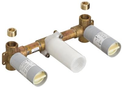 Hansgrohe Grundkörper Massaud für Waschtisch 3 Loch-Wandarmatur, 18113180
