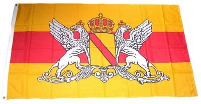 Flaggenking Großherzogtum Baden Neu - Flagge/Fahne - Wetterfest, mehrfarbig, 250 x 150 x 1 cm