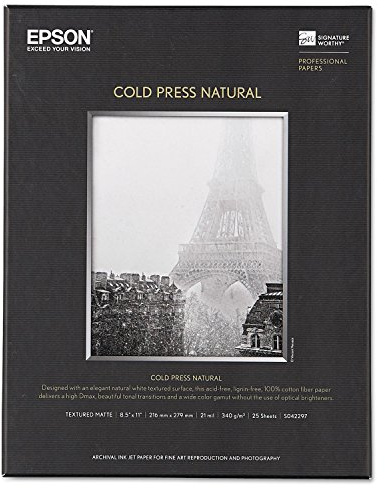 EPSS042297 - Epson Cold Press Natural Fine Art Paper