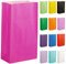 Thepaperbagstore 10 Pinkfarbene Partytüten aus Papier –14x24.5x7cm - Bunte Geschenktüten aus Papier für Kinder- und Erwachsenenpartys, Geburtstage, Hochzeiten, Junggesellinnenabschiede und Süßigkeiten