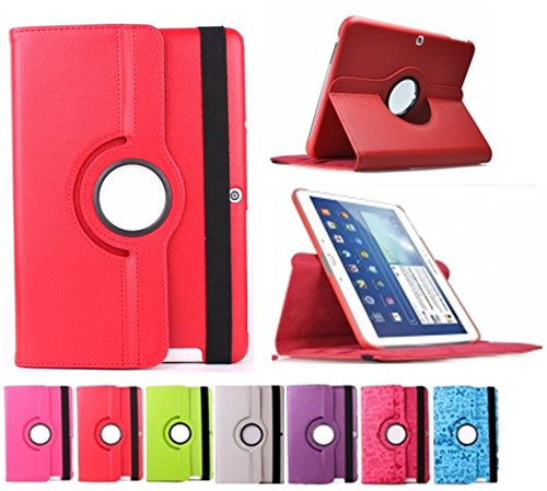 Funda giratoria para Tablet Bq Edison 3 Quad Core 10.1 Color: Rojo