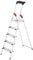 Hailo xxl easyclix - Escalera domestica xxl 5 peldaños 168cm aluminio
