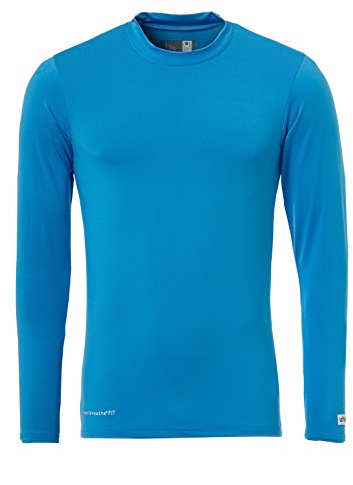 Uhlsport - Baselayer - T-shirt - Mixte Enfant - Bleu (Cyan) - 140 cm