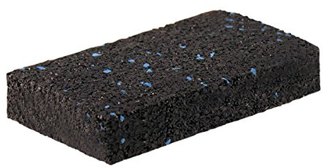 Terrassen Pad Gummigranulatunterlage - Ausgleichspat und Feuchteschutz beim Terrassenbau (20 x 85 x 55 mm)