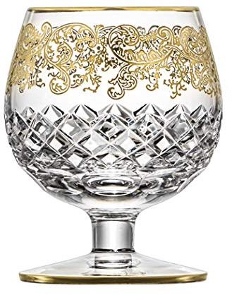 ARNSTADT KRISTALL Cognacglas Kristallglas Arabeske (10,6 cm)